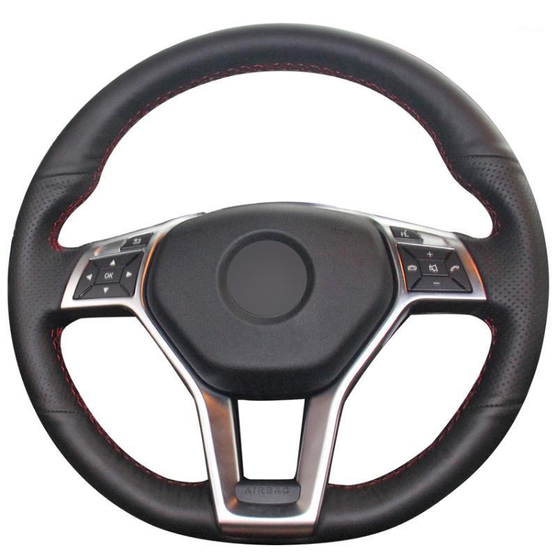 Hand-stitched Black Artificial Leather Car Steering Wheel Cover for - A-Class 2013-2020 B-Class 2011-2014 CLA-Class1
Hand-stitched Black Artificial Leather Car Steering Wheel Cover for - A-Class 2013-2020 B-Class 2011-2014 CLA-Class1