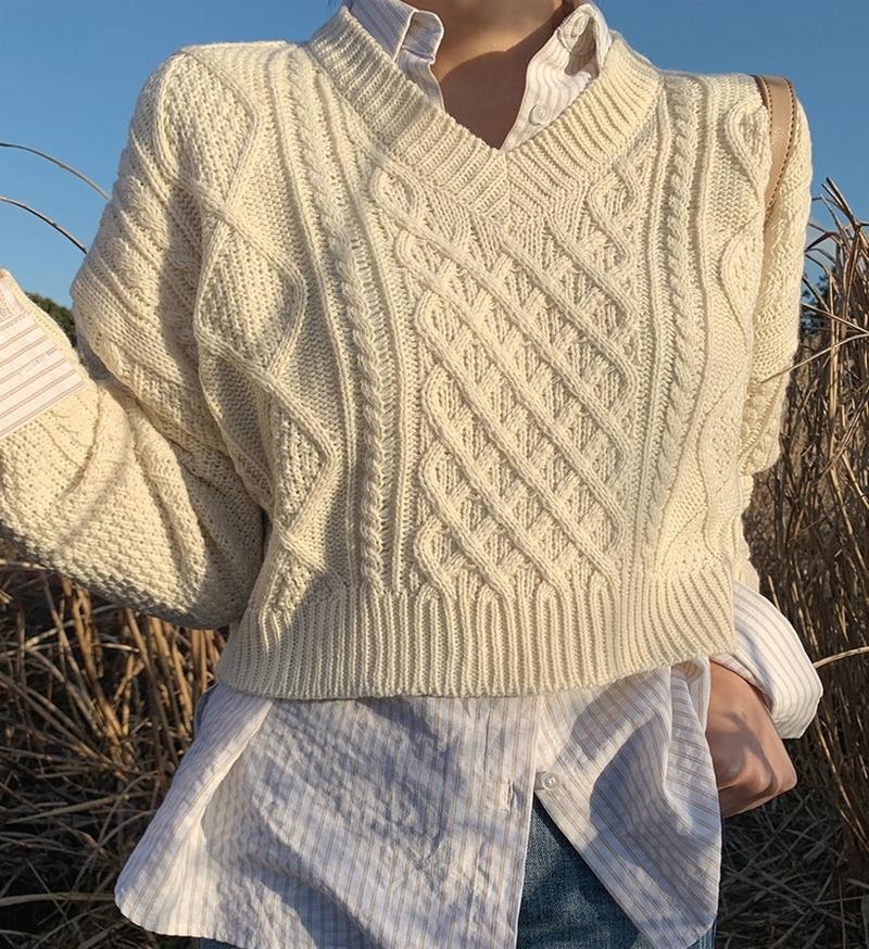 Sweaters 2020 Autumn Tops V-Neck Sweater Women's Basic Pullover Jumper Knitted Short Sweater Pull Femme Clothing, Black
Sweaters 2020 Autumn Tops V-Neck Sweater Women's Basic Pullover Jumper Knitted Short Sweater Pull Femme Clothing, Black