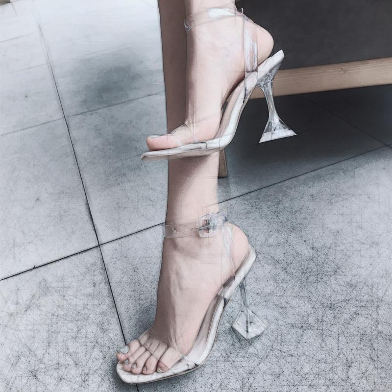 Women Sandals Sexy Summer Shoes Gladiator Clip Toe High Heels Bandage Buckle Strap Pumps Squre Toe Ladies Party Fashion Stiletto, Clear-8cm
Women Sandals Sexy Summer Shoes Gladiator Clip Toe High Heels Bandage Buckle Strap Pumps Squre Toe Ladies Party Fashion Stiletto, Clear-8cm