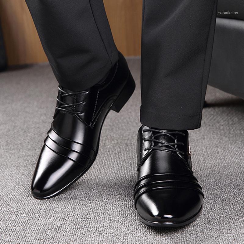 High quality men oxfords dress shoes fashion lace-up black wedding shoes pointed men1
High quality men oxfords dress shoes fashion lace-up black wedding shoes pointed men1