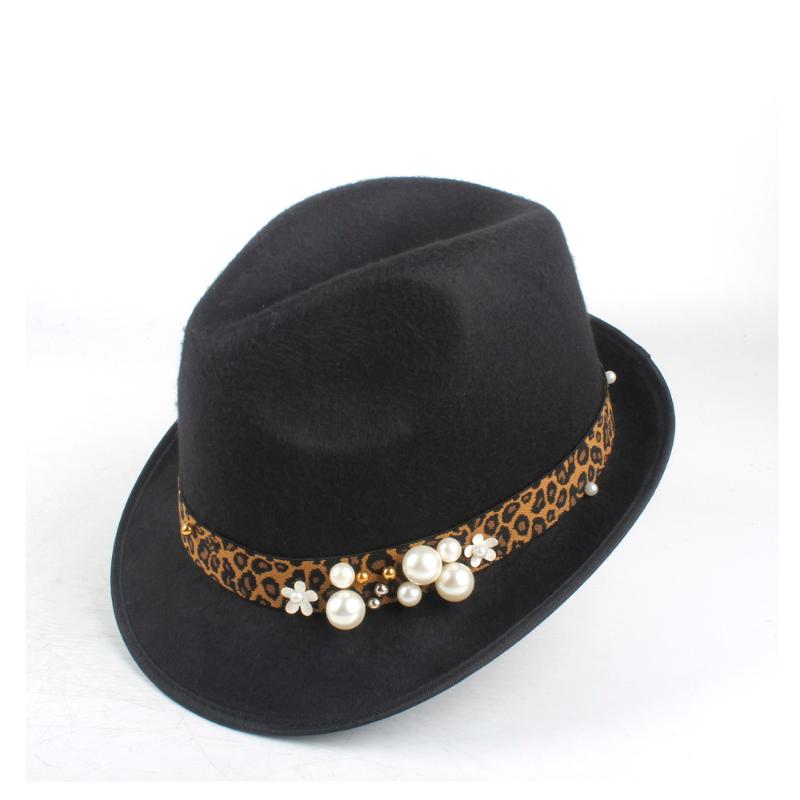 Men Women Wool Fedora Hat With Pearl For Elegant Lady Homburg Fascinator Hat Autumn Winter Queen Size 58CM, Black
Men Women Wool Fedora Hat With Pearl For Elegant Lady Homburg Fascinator Hat Autumn Winter Queen Size 58CM, Black