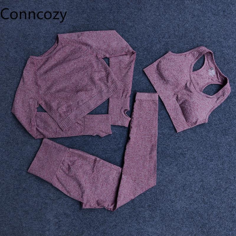 Yoga Pants Suit Women Fitness Sport Seamless 3pcs Yoga Sets Long Sleeve Autumn Clothing Female Sport Gym Suits Dot Running Set, Pk
Yoga Pants Suit Women Fitness Sport Seamless 3pcs Yoga Sets Long Sleeve Autumn Clothing Female Sport Gym Suits Dot Running Set, Pk