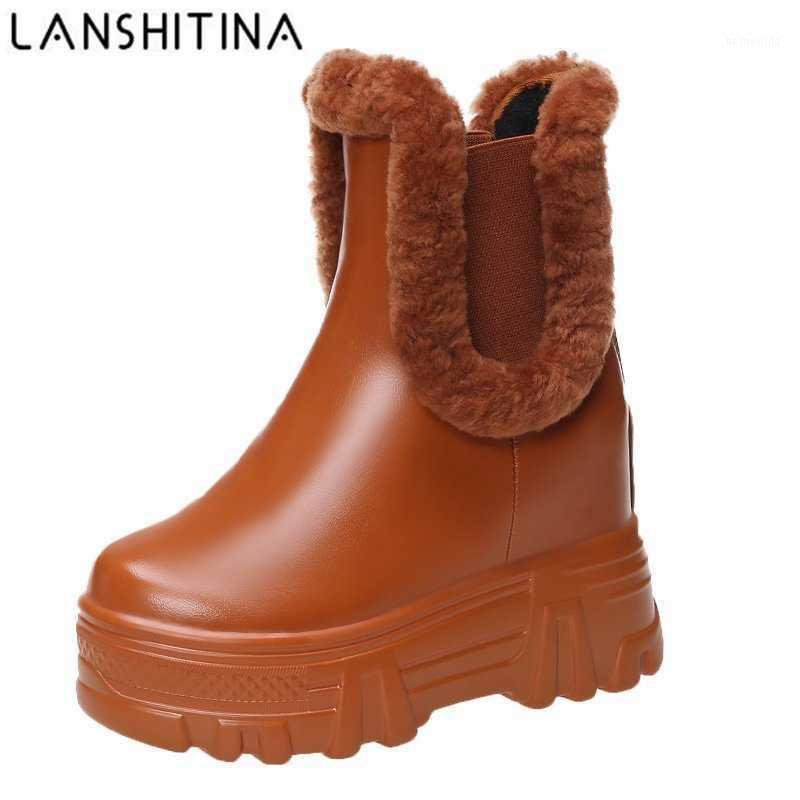 Women's Boots New 2020 Winter Thick Bottom Short Boots Warm Fur Snow Woman Round Toe 10cm Autumn Causal Chunky Ankle1, Black
Women's Boots New 2020 Winter Thick Bottom Short Boots Warm Fur Snow Woman Round Toe 10cm Autumn Causal Chunky Ankle1, Black