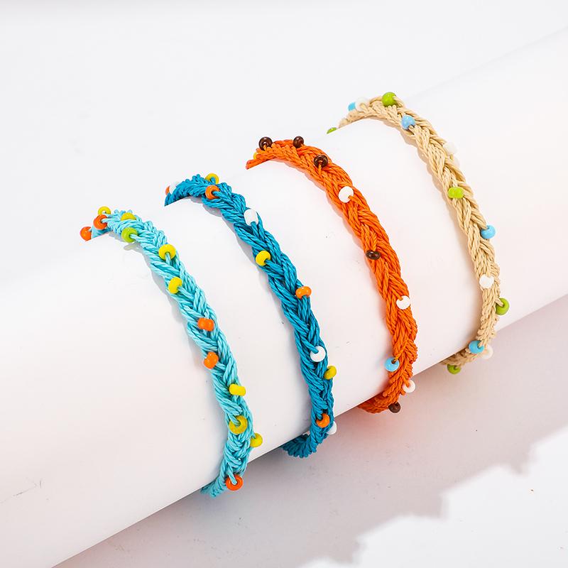 HuaTang Boho Colorful Braided Rope Beaded Bracelet for Women Multilayer Adjustable Bracelet Set Friendship Jewelry Pulseras 8608
HuaTang Boho Colorful Braided Rope Beaded Bracelet for Women Multilayer Adjustable Bracelet Set Friendship Jewelry Pulseras 8608