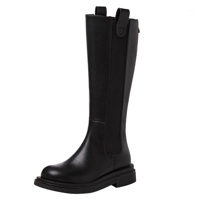 Genuine Leather Knee High Boots Women Shoes Fashion Flats Ladies Riding Boots Shoes Women's Winter Autumn High Leather1, Black pigskin lining
Genuine Leather Knee High Boots Women Shoes Fashion Flats Ladies Riding Boots Shoes Women's Winter Autumn High Leather1, Black pigskin lining