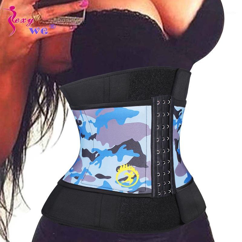 SEXYWG Slimming Waist Support Strap Women Neoprene Sauna Body Shaper Waist Trainer Belt Corset Cincher Girdles with Phone Pocket1, Camouflage blue
SEXYWG Slimming Waist Support Strap Women Neoprene Sauna Body Shaper Waist Trainer Belt Corset Cincher Girdles with Phone Pocket1, Camouflage blue