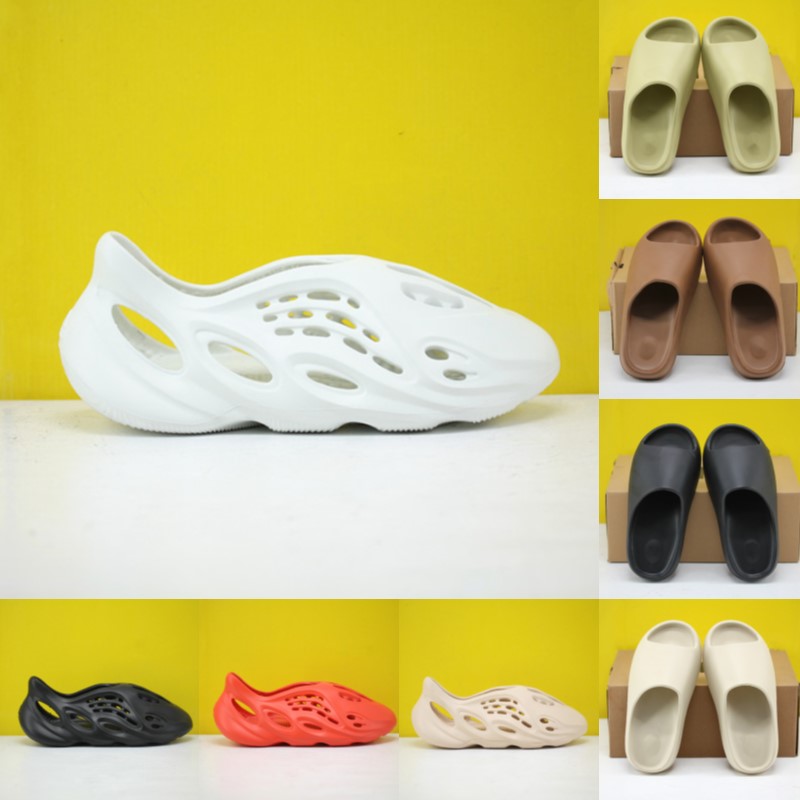 High quality 2021 hot selling new Kanye West Slides Slippers Foam Runner Desert Sand Triple Black Bone White Resin Slide Sandal Mens Slipper
High quality 2021 hot selling new Kanye West Slides Slippers Foam Runner Desert Sand Triple Black Bone White Resin Slide Sandal Mens Slipper