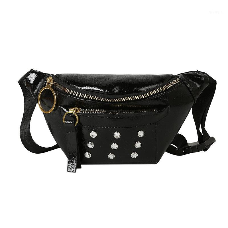 Diamonds Waist Leather Bag Woman Black Fanny Pack for Women Waterproof Phone Pouch Fashion Chest Bag Waist Pack Banana BumBag1
Diamonds Waist Leather Bag Woman Black Fanny Pack for Women Waterproof Phone Pouch Fashion Chest Bag Waist Pack Banana BumBag1