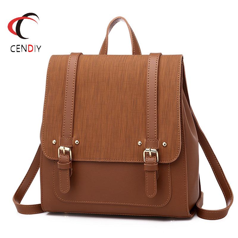 Women Backpack School Bags for Teenager Girls Simple Design Leather Female Backpack College Student Shoulder Bags, Apricot
Women Backpack School Bags for Teenager Girls Simple Design Leather Female Backpack College Student Shoulder Bags, Apricot