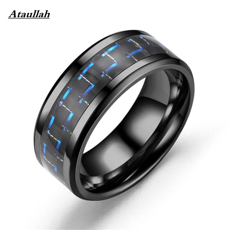 Ataullah 6Colors Carbon Fiber Mens Cool Rings 316L Stainless Steel Inlay Ring For Men Wedding Band Engagement Ring RWD7-060
Ataullah 6Colors Carbon Fiber Mens Cool Rings 316L Stainless Steel Inlay Ring For Men Wedding Band Engagement Ring RWD7-060