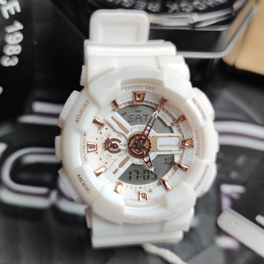 Brand Full-featured Wrist watches LED Dual Display Men Women Luxury Royal Oak Electronic Analog Digital Ladies Waterproof Clock -1, Model 11
Brand Full-featured Wrist watches LED Dual Display Men Women Luxury Royal Oak Electronic Analog Digital Ladies Waterproof Clock -1, Model 11