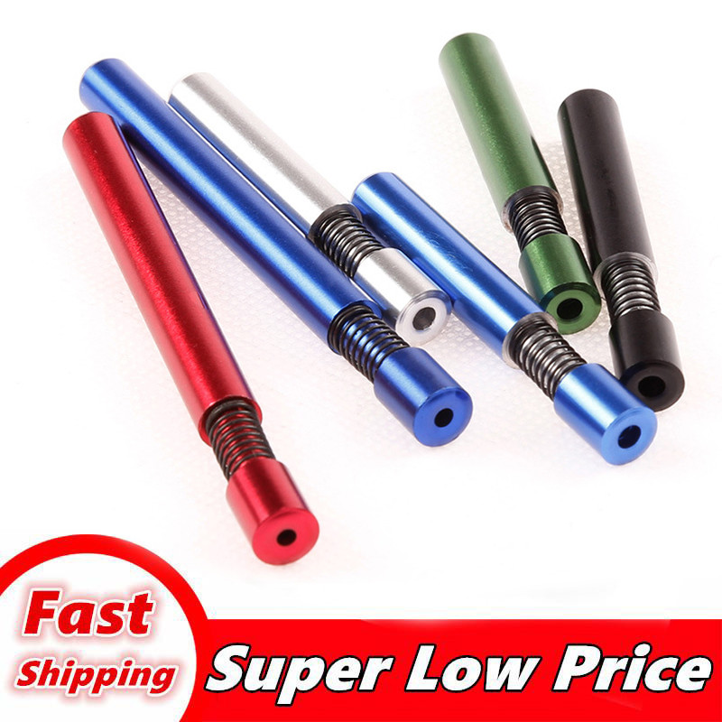 Metal Smoking Pipe Aluminium one hitter pipe Spring Mouth cigatette bats holder metal Cigarette Smoking Pipes
Metal Smoking Pipe Aluminium one hitter pipe Spring Mouth cigatette bats holder metal Cigarette Smoking Pipes