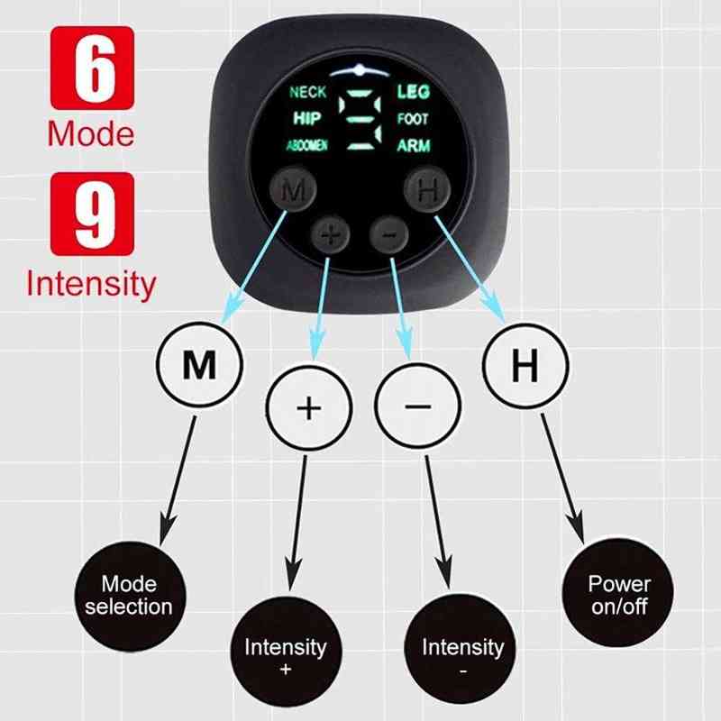 EMS Wireless Muscle Stimulator Trainer Smart Fitness Abdominal Training Electric Weight Loss belt Body Slimming Belt Unisex 220111