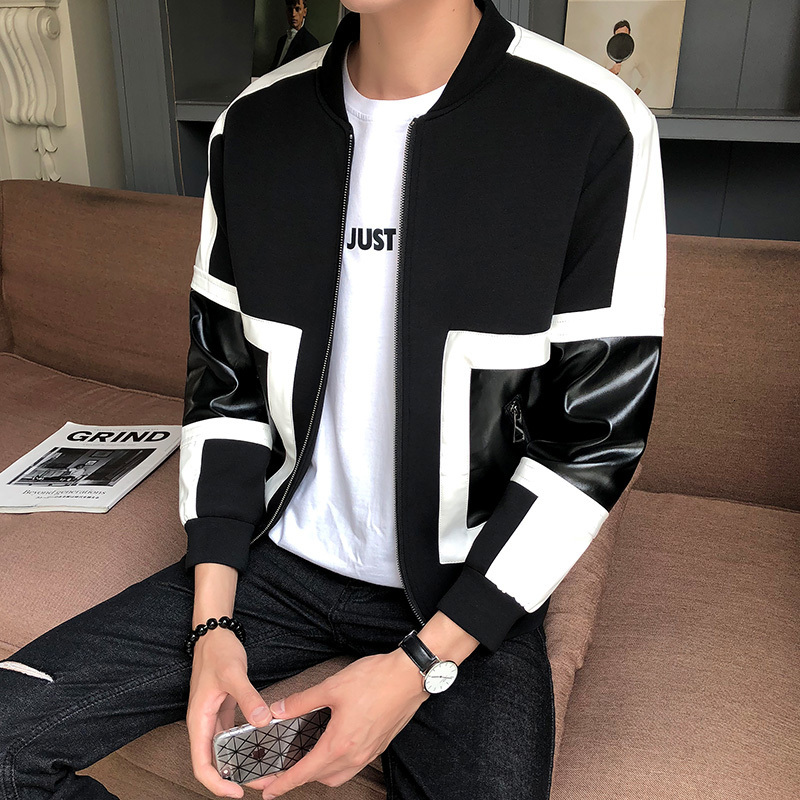 2020 Men's Splice Erkek Deri Mont Jackets From Motorcycle Jacket Leather L98m, Black
2020 Men's Splice Erkek Deri Mont Jackets From Motorcycle Jacket Leather L98m, Black