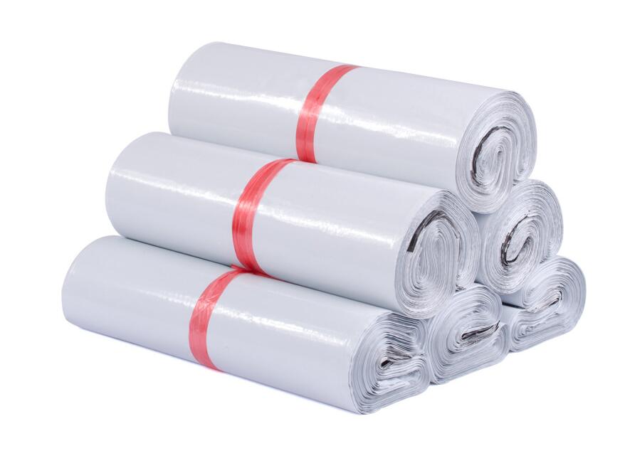 100pcs/lot 5 Size large Poly Mailer Plastic Mailing Bag Shipping Envelopes Poly bags Strong Plastic Seal Mailbags Package Bags