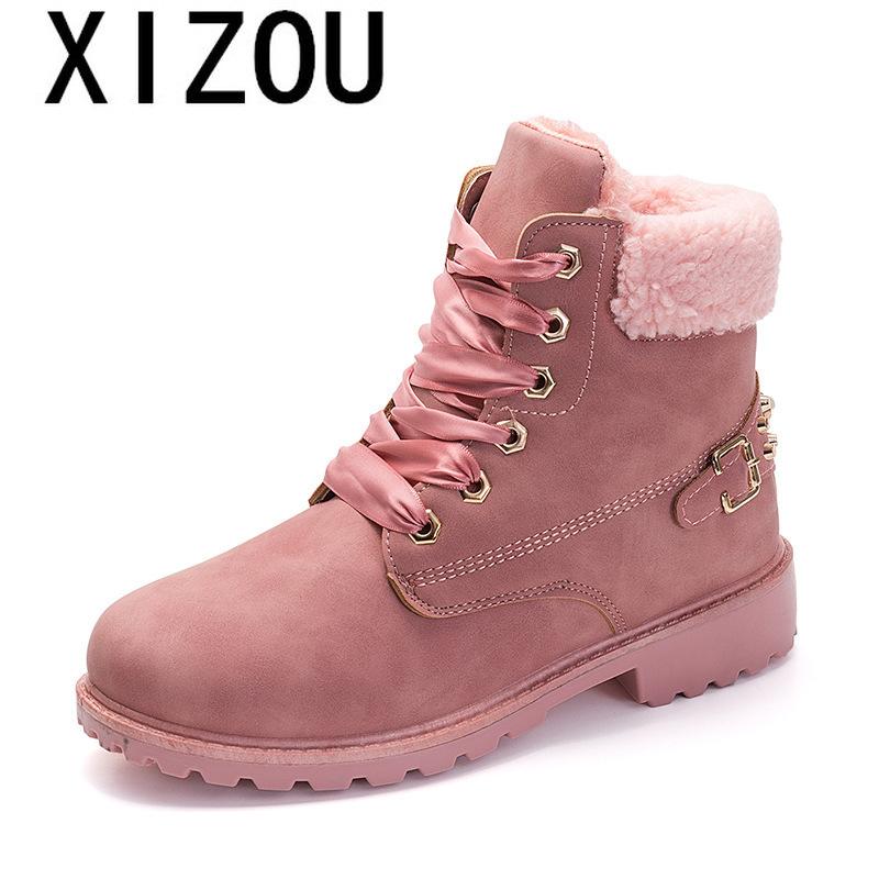 Women Boots 2020 Hot Fashion Winter Shoes Women Ankle Boots Round Toe Female Warm Plus Velvet Winter Snow Shoes, Black
Women Boots 2020 Hot Fashion Winter Shoes Women Ankle Boots Round Toe Female Warm Plus Velvet Winter Snow Shoes, Black