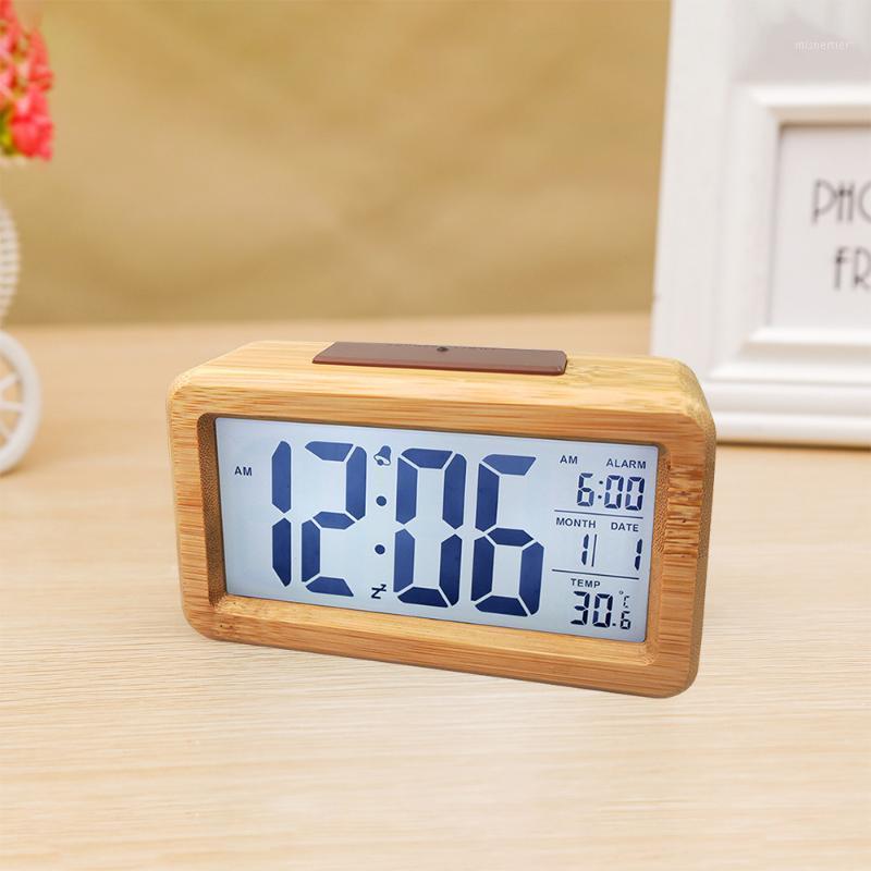 Table Electronic Clock Solid Wood Desk Alarm Clock Fashion Light Intelligent Sensor Home Retro Decor LED Digital Clocks1
Table Electronic Clock Solid Wood Desk Alarm Clock Fashion Light Intelligent Sensor Home Retro Decor LED Digital Clocks1