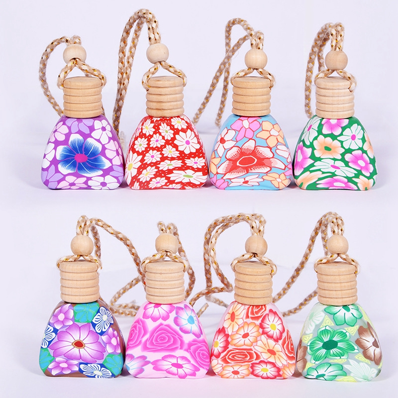 Gift Car Perfume Bottles Pendant Soft Clay Essential Oil Diffuser Ornaments Air Freshener Pendant Craft Empty Perfume Bottle VTKY2206
Gift Car Perfume Bottles Pendant Soft Clay Essential Oil Diffuser Ornaments Air Freshener Pendant Craft Empty Perfume Bottle VTKY2206