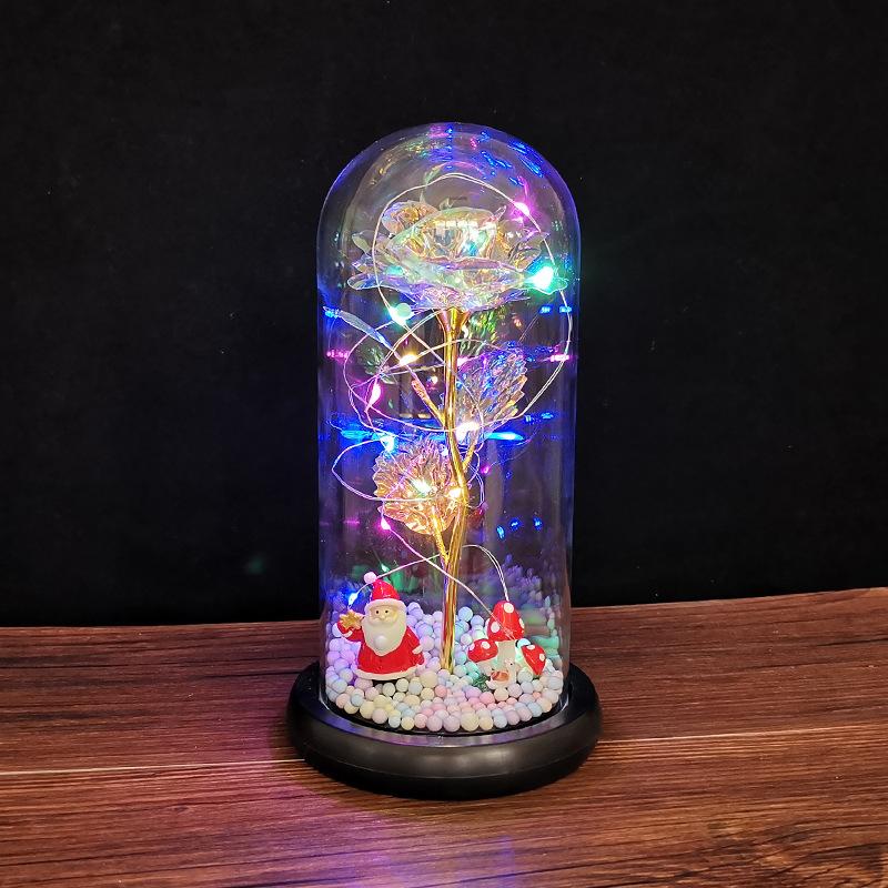 ROSE SPACE Artificial Flower Rose Gift In Glass Home Decoration Mother's Day Valentines Party Christmas Wedding Girl Gift, Purple
ROSE SPACE Artificial Flower Rose Gift In Glass Home Decoration Mother's Day Valentines Party Christmas Wedding Girl Gift, Purple