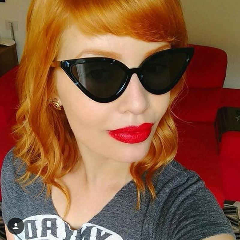 Vikulsi Women Retro Cat Eye Sunglasses New Fashion 2020 Metal Legs Sexy Sun Glasses Women UV400 Goggles Oculos Shades Female 
Vikulsi Women Retro Cat Eye Sunglasses New Fashion 2020 Metal Legs Sexy Sun Glasses Women UV400 Goggles Oculos Shades Female
