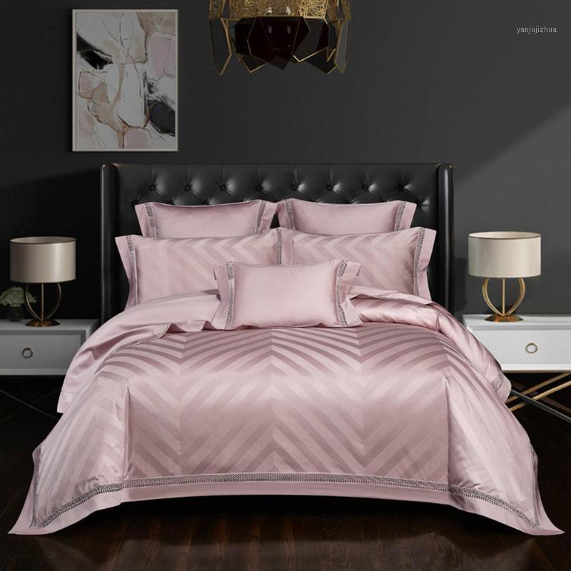 Papa&Mima Satin 100S Egyptian Cotton Duvet Cover Set Jacquard Queen King Size Linens1, 20204790
Papa&Mima Satin 100S Egyptian Cotton Duvet Cover Set Jacquard Queen King Size Linens1, 20204790