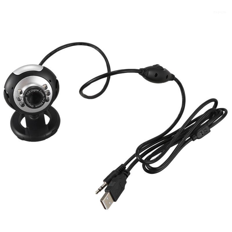 USB 6 LED Caméra de Vision Nocturne PC Webcam Réseau avec Microphone pour MSN ICQ AIM Réunion Skype Net, Noir1
USB 6 LED Caméra de Vision Nocturne PC Webcam Réseau avec Microphone pour MSN ICQ AIM Réunion Skype Net, Noir1