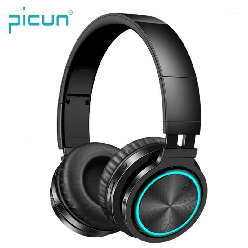 Picun B12 Wireless Headphones Bluetooth 5.0 Headphone with 7 Color Led Light 36H Play time Supoort TF card Headset for phone Pc1, Red
Picun B12 Wireless Headphones Bluetooth 5.0 Headphone with 7 Color Led Light 36H Play time Supoort TF card Headset for phone Pc1, Red