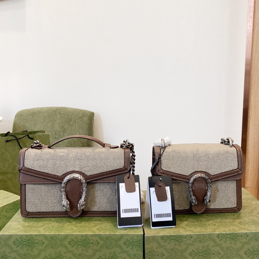 Designer ladies Handbags Shoulder bag High quality women Chain Cross Body bags Clutch wallet 2 Size Metal tiger head design, Beige
Designer ladies Handbags Shoulder bag High quality women Chain Cross Body bags Clutch wallet 2 Size Metal tiger head design, Beige