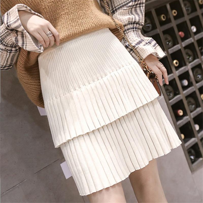 New High Waist A Line Skirt For Women 2020 Autumn Winter Fashion Knitted Cake Skirts Jupes Pour Femmes, Green
New High Waist A Line Skirt For Women 2020 Autumn Winter Fashion Knitted Cake Skirts Jupes Pour Femmes, Green