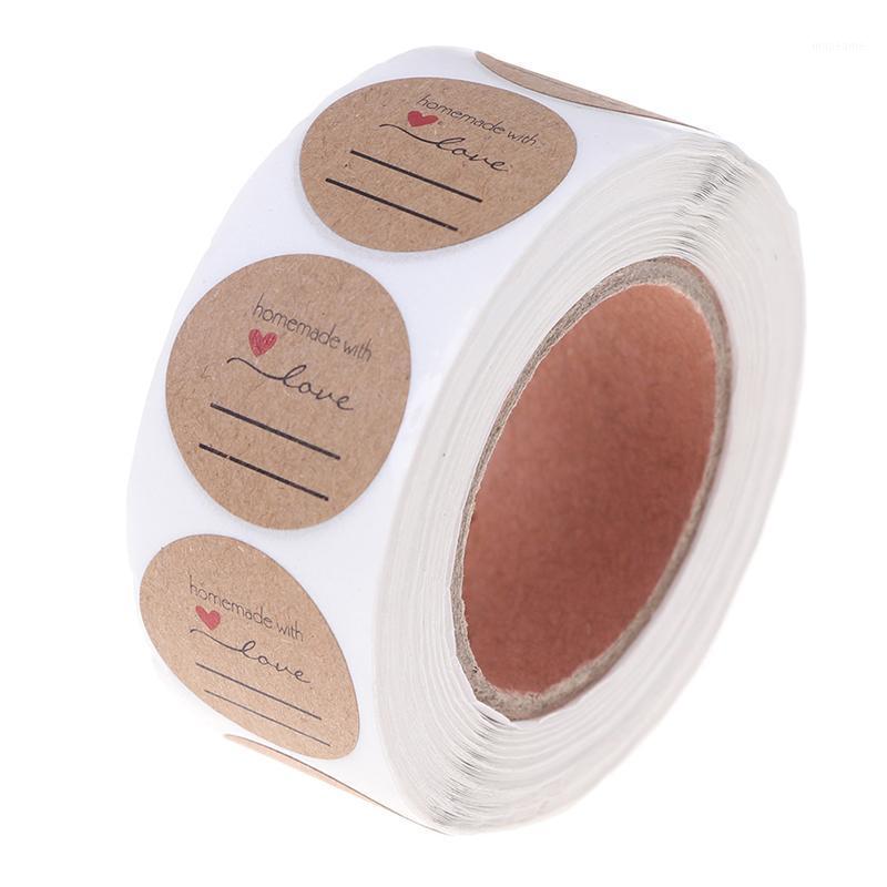 1roll DIY Hand Made Handmade With Love Label Wedding Stickers Adhesive Sticker Kraft Round Labels Wholesale price1
1roll DIY Hand Made Handmade With Love Label Wedding Stickers Adhesive Sticker Kraft Round Labels Wholesale price1