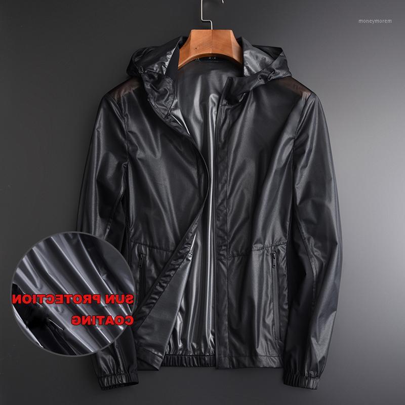 Summer Men Luxury Uv Coating Fabric Hooded Waterproof Prevent Bask In Mens Jackets And Coats Plus Size 3XL 4XL1, Black hj cs19030
Summer Men Luxury Uv Coating Fabric Hooded Waterproof Prevent Bask In Mens Jackets And Coats Plus Size 3XL 4XL1, Black hj cs19030