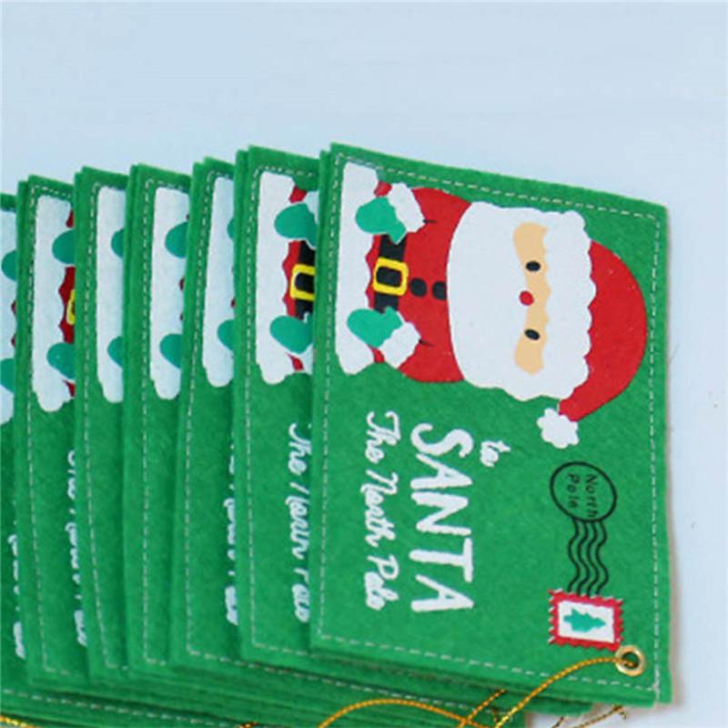 2 Colors Santa Claus Red/Green Christmas Envelope Pendant Tree Accessories Christmas Small Gift Candy Bags Home Party Xmas Decor
2 Colors Santa Claus Red/Green Christmas Envelope Pendant Tree Accessories Christmas Small Gift Candy Bags Home Party Xmas Decor