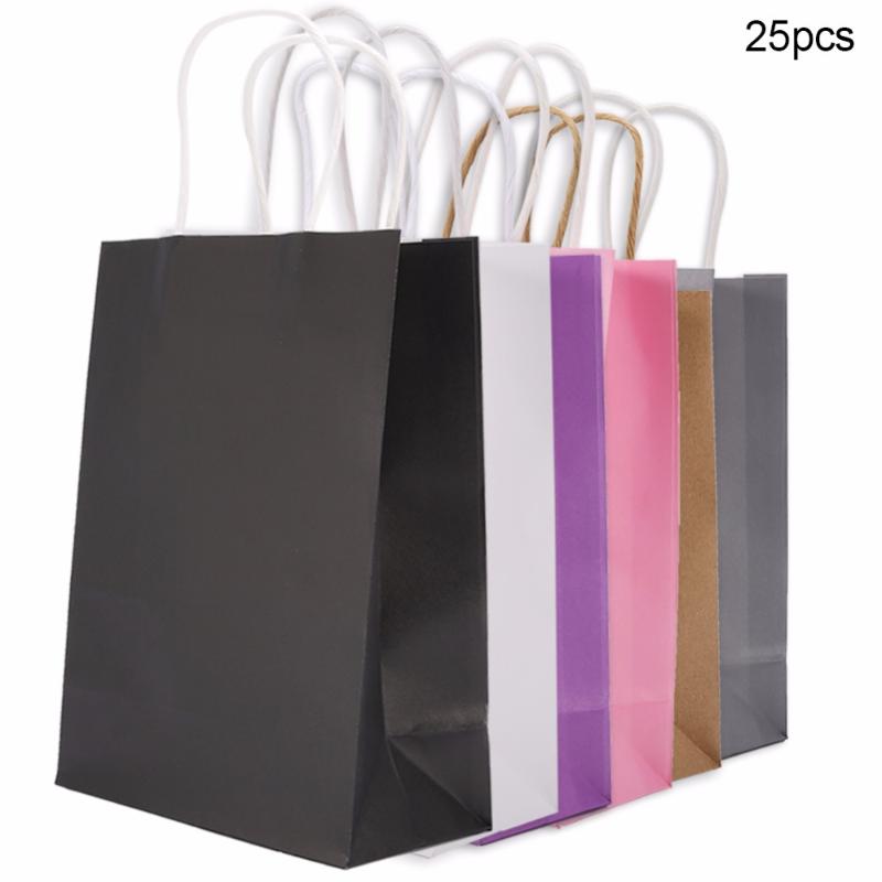25 PCS/Pack Gift Bag Kraft Packaging Handle Paper Storage Bag for Wedding Candy Favor With Handle Gift Packing Christmas
25 PCS/Pack Gift Bag Kraft Packaging Handle Paper Storage Bag for Wedding Candy Favor With Handle Gift Packing Christmas