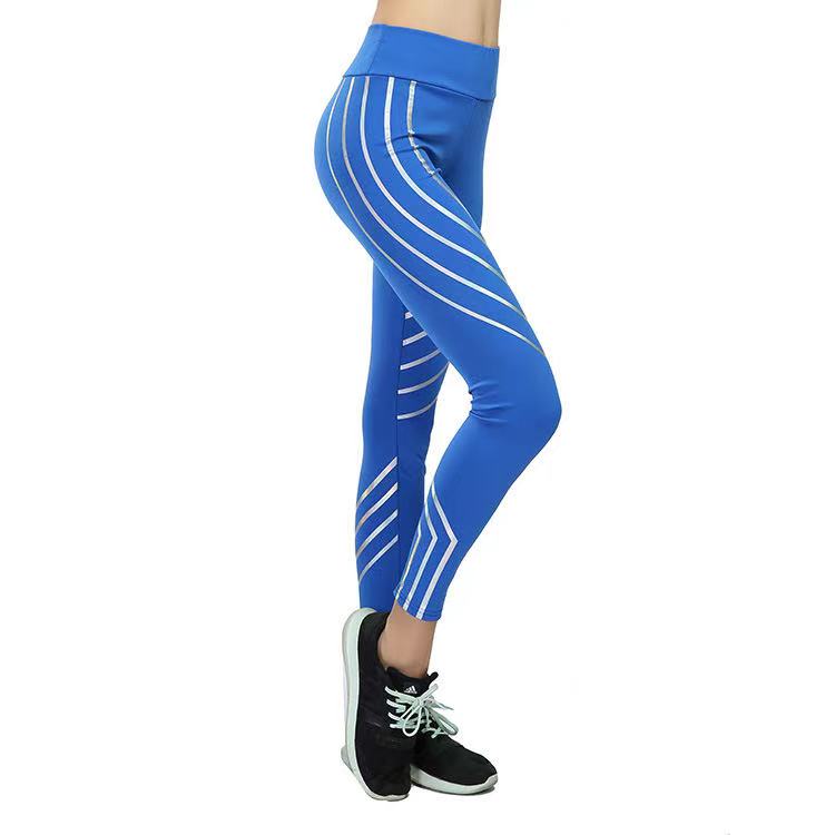 LuFluorescent laser stripe stitching printing sweat absorption slim Leggings women' sports pants fashion women designer hip pants21, White
LuFluorescent laser stripe stitching printing sweat absorption slim Leggings women' sports pants fashion women designer hip pants21, White