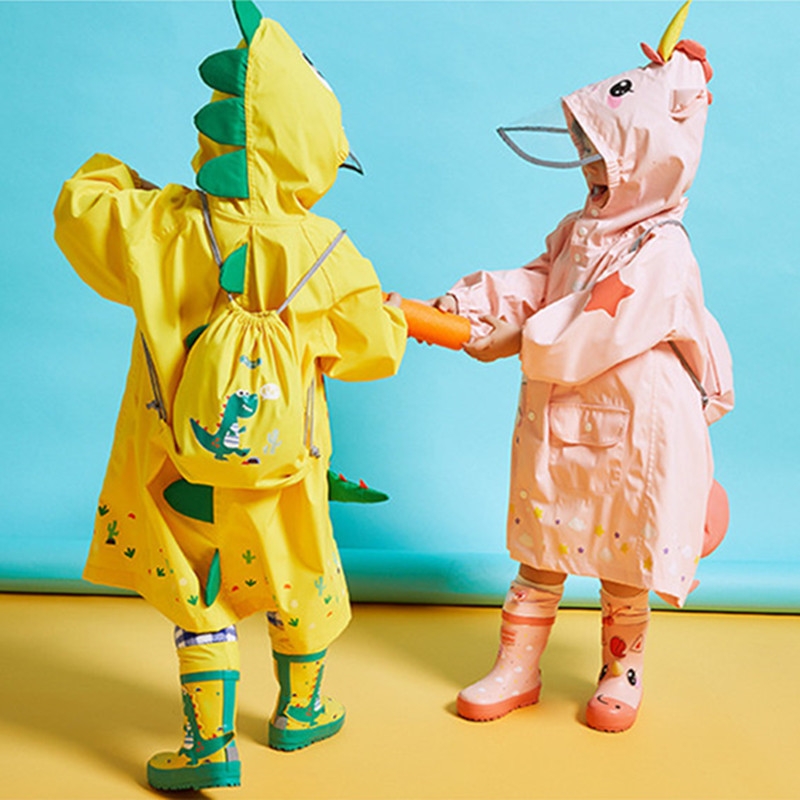 ULKNN Children Rain Boots Kids Girl Cute Printed Rubber Boots Kalosze Dla Dzieci Boy Waterproof Baby Water Shoe Factory LJ200911