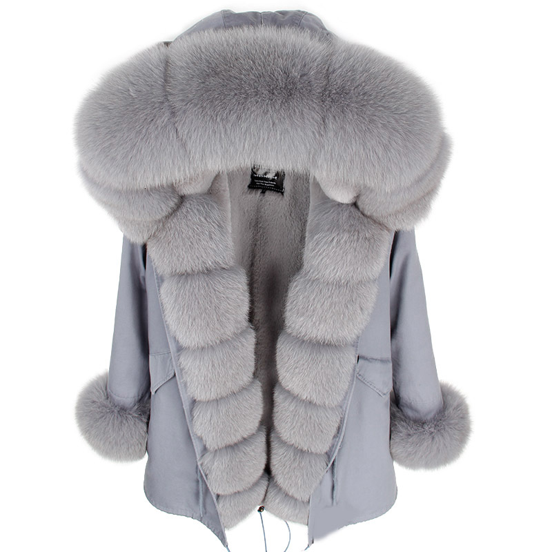 2021 New Winter Women's Leather Jacket Real Natural Fur Collar Loose Long Parkas Big Skin Outerwear Detachable 34Y9, 12
2021 New Winter Women's Leather Jacket Real Natural Fur Collar Loose Long Parkas Big Skin Outerwear Detachable 34Y9, 12