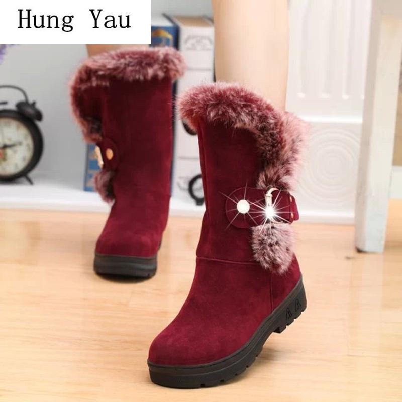 Women Snow Boots Winter Ankle Warm Fur Female Casual Shoes Short Plush Flat Fashion Metal Decoration Platform, F6 black
Women Snow Boots Winter Ankle Warm Fur Female Casual Shoes Short Plush Flat Fashion Metal Decoration Platform, F6 black
