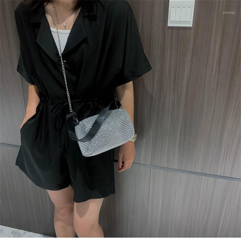 Popular cosmetic bag portable female bag 2020 autumn new female fashion chain rhinestone one-shoulder diagonal1, Black
Popular cosmetic bag portable female bag 2020 autumn new female fashion chain rhinestone one-shoulder diagonal1, Black