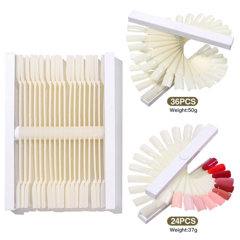 24pcs/36pcs Fake Nail Art Display Fake Nail Polish Shelf Lacquerware Shelf Gel Salon Rotating Spiral Color Card, Aq12239
24pcs/36pcs Fake Nail Art Display Fake Nail Polish Shelf Lacquerware Shelf Gel Salon Rotating Spiral Color Card, Aq12239