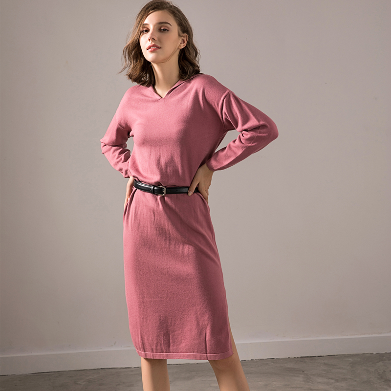 2021 New Autumn Women's Dresses with Straight Hoodies Divide Fashionable Prairie Chic Midi Dress Dr4730 05W9, Fuchsia
2021 New Autumn Women's Dresses with Straight Hoodies Divide Fashionable Prairie Chic Midi Dress Dr4730 05W9, Fuchsia