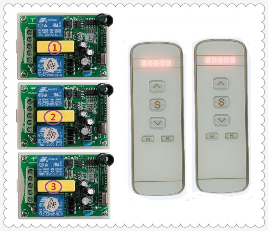 Motor garage door / projection screen / shutters AC 220 V RF Wireless Remote Control switch Digital display intelligent
Motor garage door / projection screen / shutters AC 220 V RF Wireless Remote Control switch Digital display intelligent