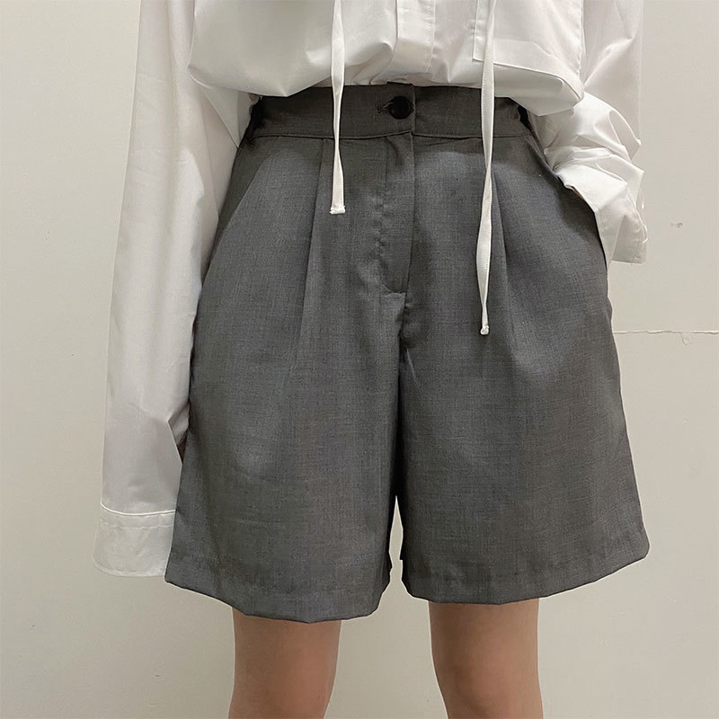 2021 New 2 colors summer waist shorts color safari boyfriend short casual suit style women's (x1475) CQZ7, Black
2021 New 2 colors summer waist shorts color safari boyfriend short casual suit style women's (x1475) CQZ7, Black