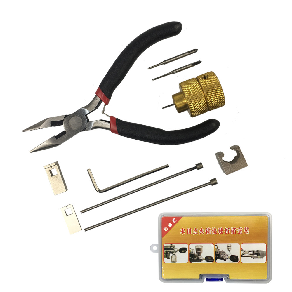 Master Locksmith Decoder Pin Key Remover Ignition Switch Cancel Lock Pin Pin Locksmith Repair Honda Car Lock Removal Tool
Master Locksmith Decoder Pin Key Remover Ignition Switch Cancel Lock Pin Pin Locksmith Repair Honda Car Lock Removal Tool