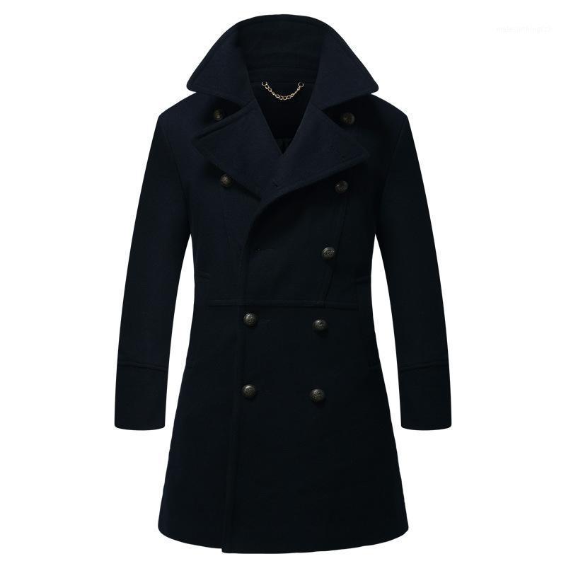 Men's Wool & Blends Mens Stand Collar Winter Coat Fashion Male Long Trench Double Breasted Man Peacoat Men's Woolen Overcoat1, Black
Men's Wool & Blends Mens Stand Collar Winter Coat Fashion Male Long Trench Double Breasted Man Peacoat Men's Woolen Overcoat1, Black