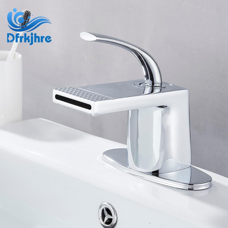 Dfrkjhre Chrome Basin Bathroom Faucet Deck Mounted Hot Cold Water Mixer Tap with 8'' cover
Dfrkjhre Chrome Basin Bathroom Faucet Deck Mounted Hot Cold Water Mixer Tap with 8'' cover