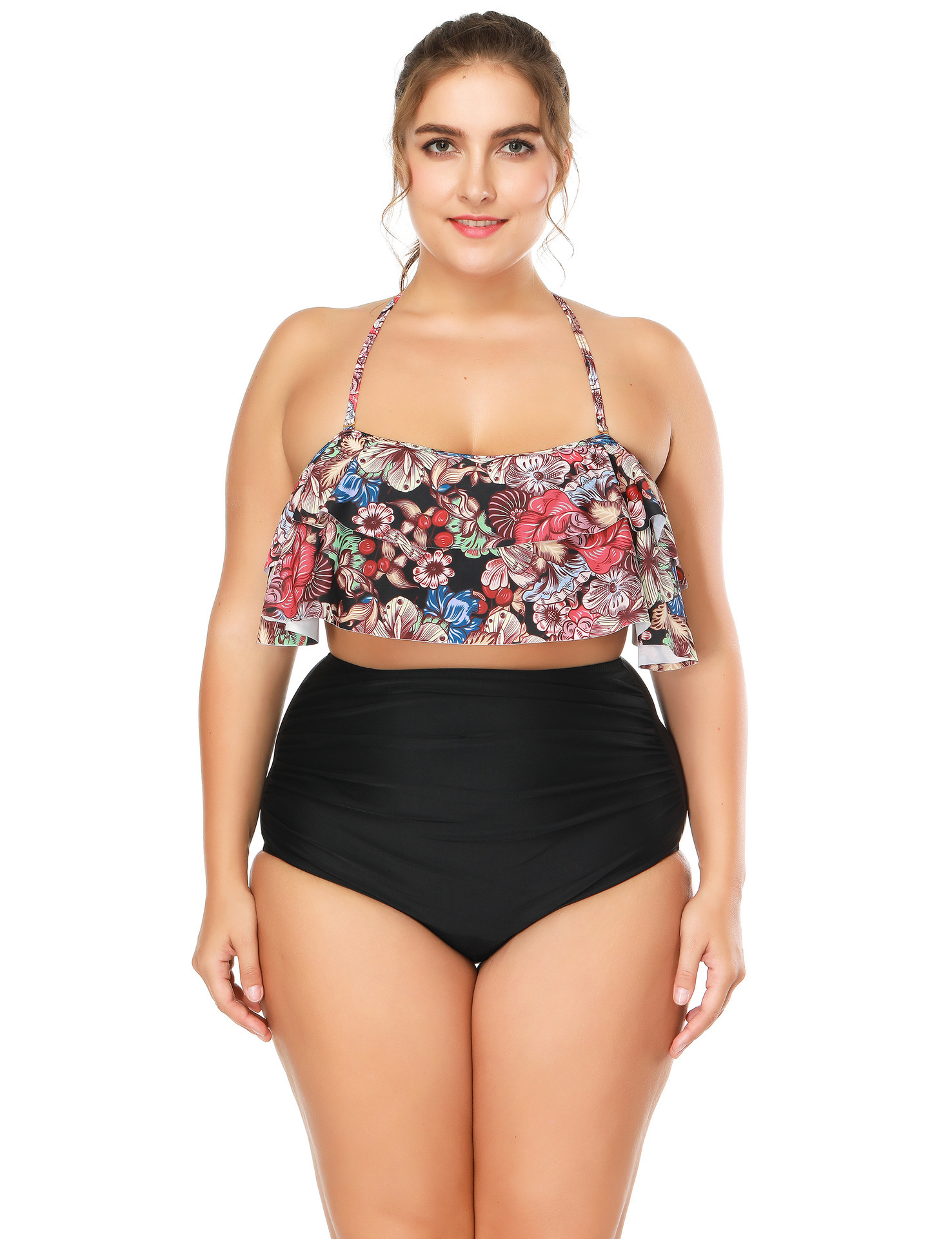 New 2021 Large High Waist Split Swimsuit Sexy 2 Peice Set Bathing Suit Plus Size Swimwear for Woman Winv, By0221
New 2021 Large High Waist Split Swimsuit Sexy 2 Peice Set Bathing Suit Plus Size Swimwear for Woman Winv, By0221
