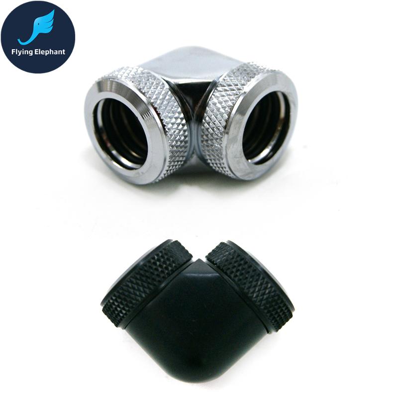 Angled 90 Degree Adapter Hard Pipe Fitting 10*14 Rigid Tubing Compression Right Angle Elbow For PC Water Cooling
Angled 90 Degree Adapter Hard Pipe Fitting 10*14 Rigid Tubing Compression Right Angle Elbow For PC Water Cooling