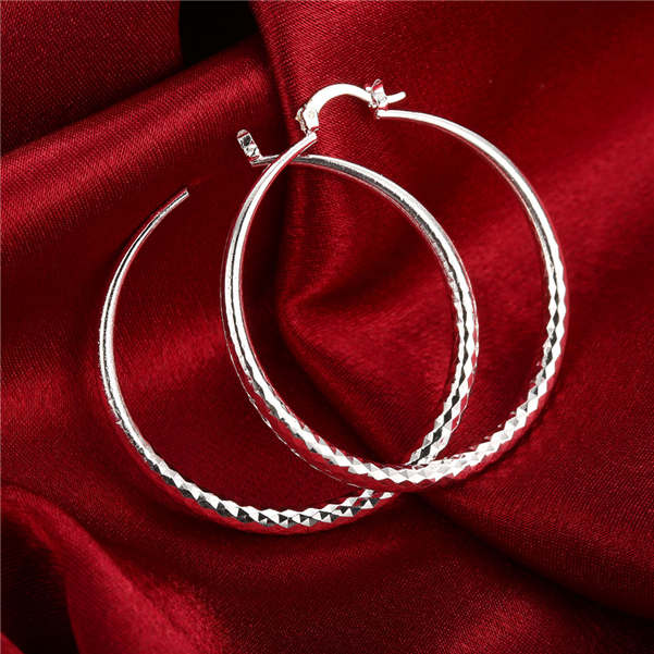 medium Round cut prismatic sterling silver plated earrings size Diameter 5.1CM DMSE291,best 925 silver Plate earring jewelry Hoop & Huggie
medium Round cut prismatic sterling silver plated earrings size Diameter 5.1CM DMSE291,best 925 silver Plate earring jewelry Hoop & Huggie