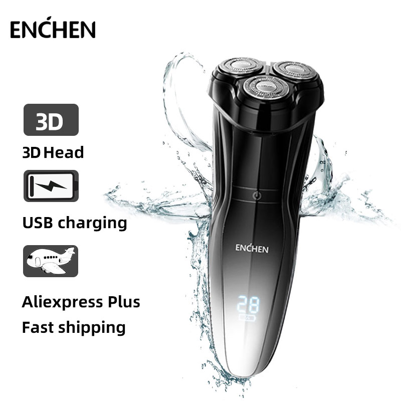 Enchen Electric Shaver Men's Razor Beard Trimmer shaver for men IPX7 Waterproof 3 blades portable beard trimmer cutting machine
Enchen Electric Shaver Men's Razor Beard Trimmer shaver for men IPX7 Waterproof 3 blades portable beard trimmer cutting machine