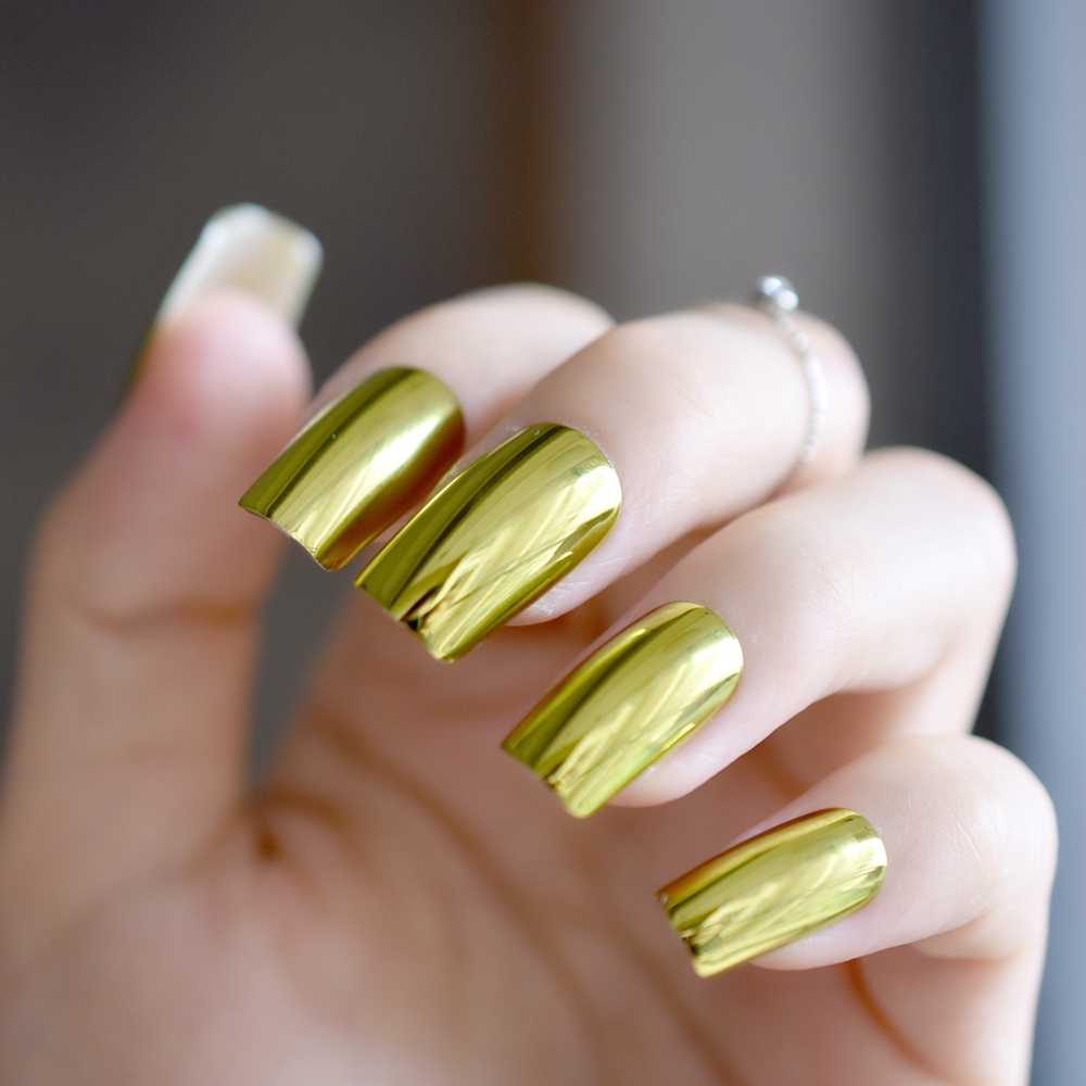 Olive green Metallic Mirror Press on Nail Long Square Metal Shiny Nail Art Tips Hot Sale Manicure Products with Z791, Z798
Olive green Metallic Mirror Press on Nail Long Square Metal Shiny Nail Art Tips Hot Sale Manicure Products with Z791, Z798